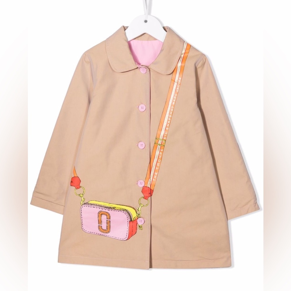 Marc Jacobs Kids purse print jacket 2T